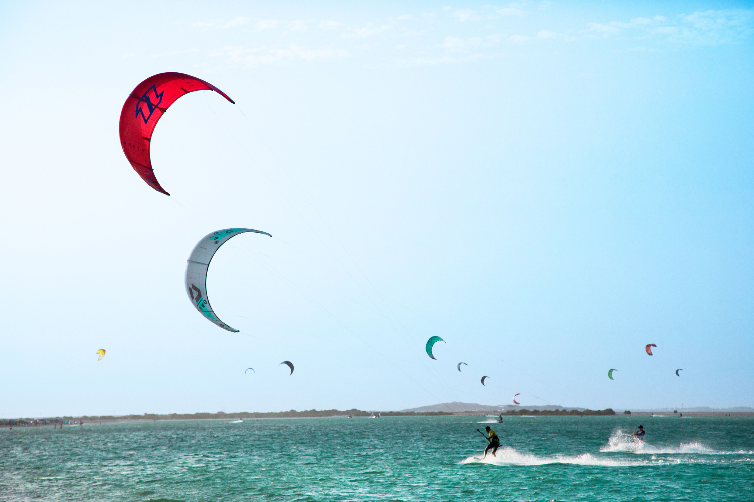 Kitesurfing